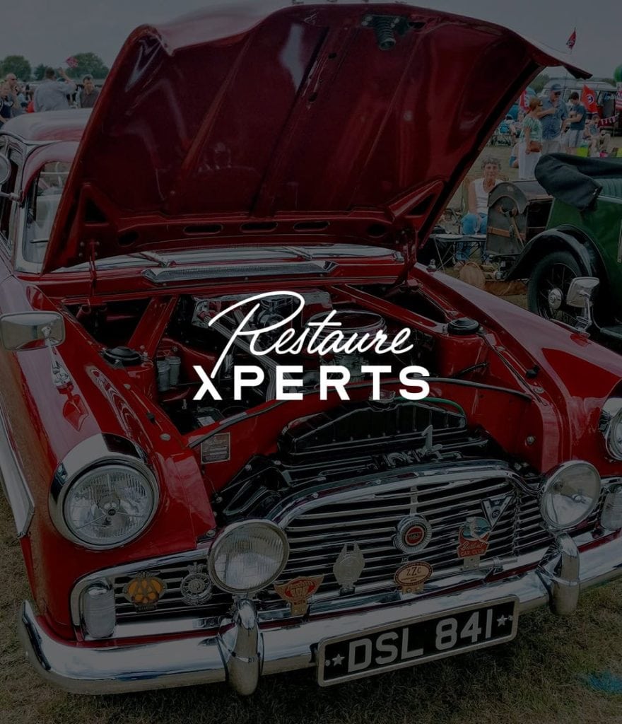 Logo personnalisé pour compagnie de restauration et réparation de voitures